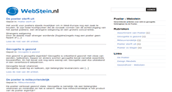 Desktop Screenshot of poelier.webstein.nl